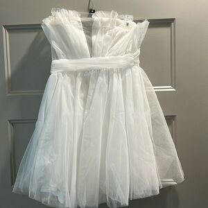 White cocktail/reception dress NWT